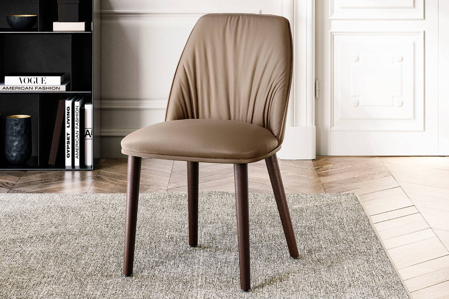 Diva dining chair designed by Antoy Filips for eforma