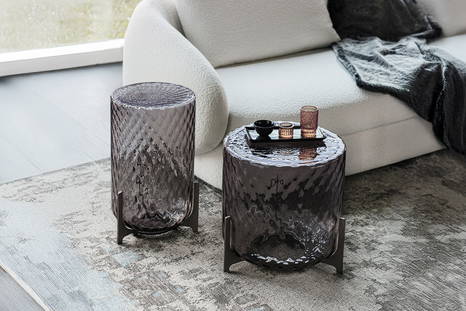 Dodo coffee table A and B versions by Cattelan Italia.