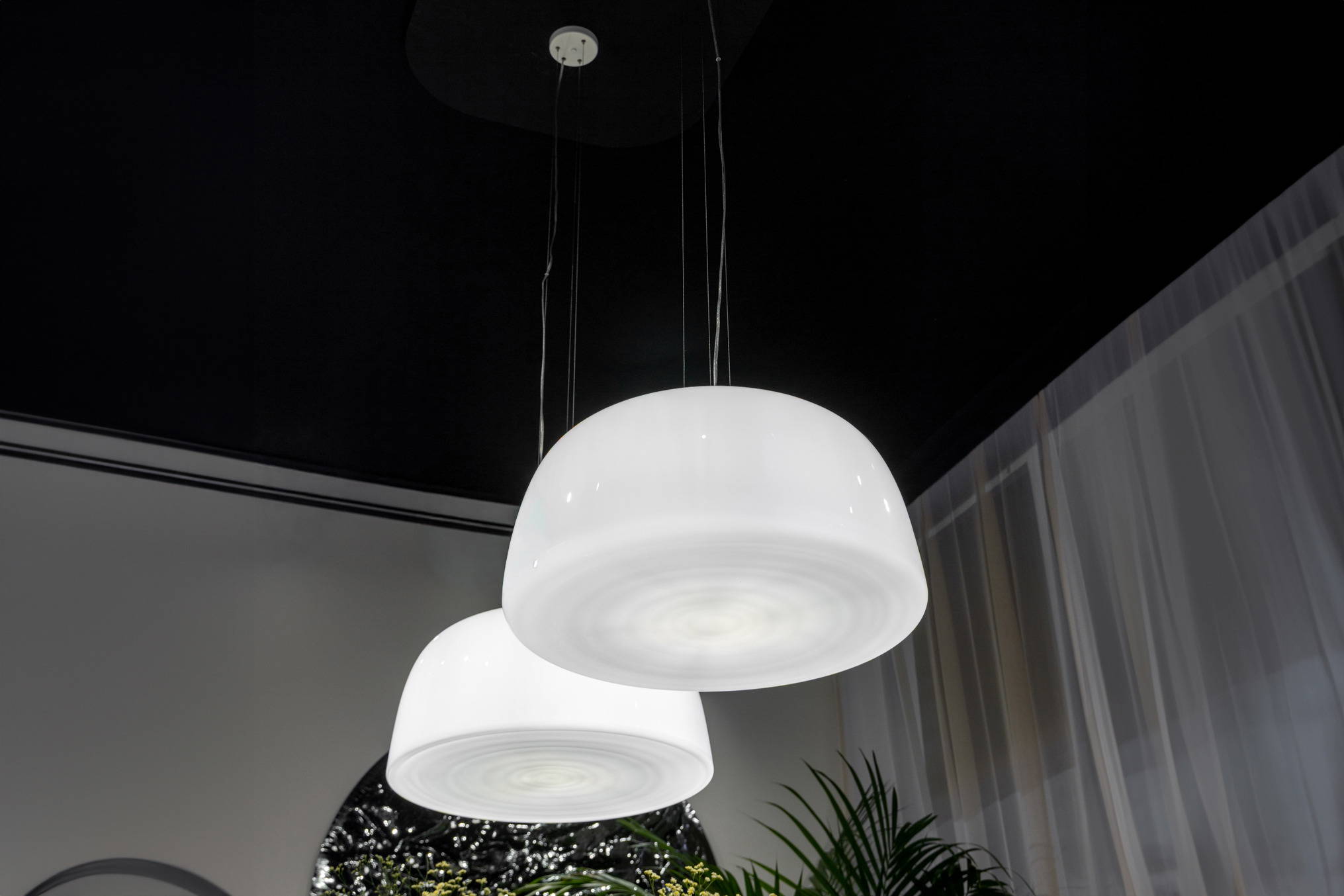 Dome Suspension Light from Tonin Casa