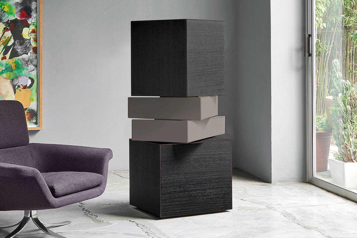 Domino Giro Swivel Storage Cabinet