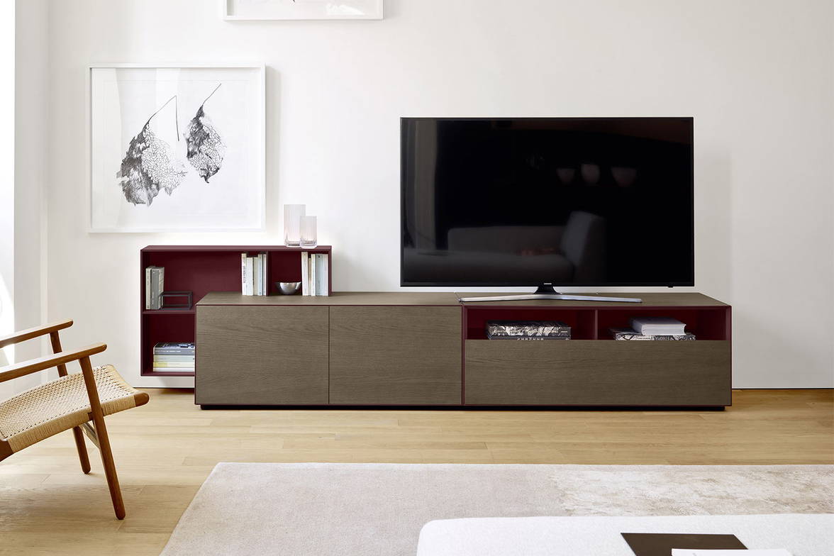 Domino Piu TV stand comp. 12L by San Giacomo Domino Piu TV stand comp. 12L by San Giacomo