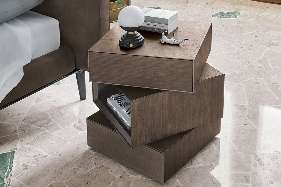 Domino rotating nightstand by San Giacomo