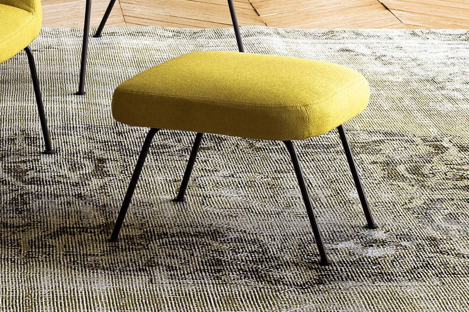 Dora footstool by Pianca