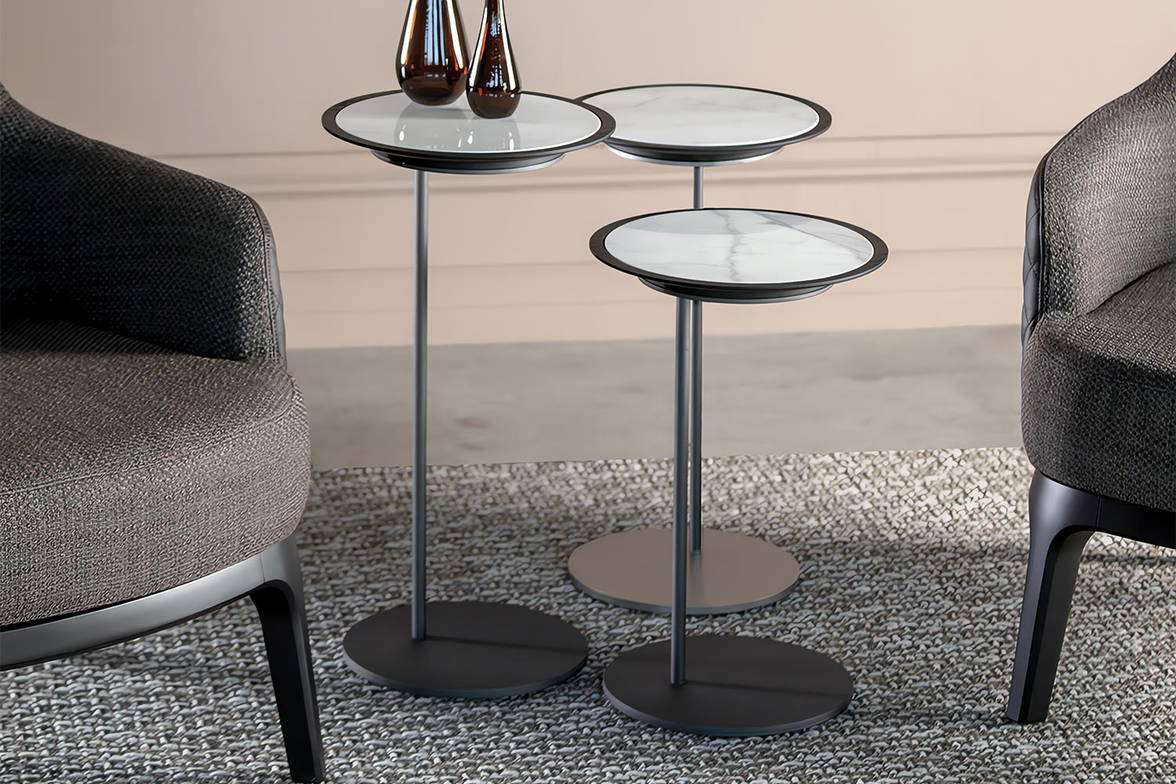 Dot End Tables by Tonin Casa Dot End Tables by Tonin Casa