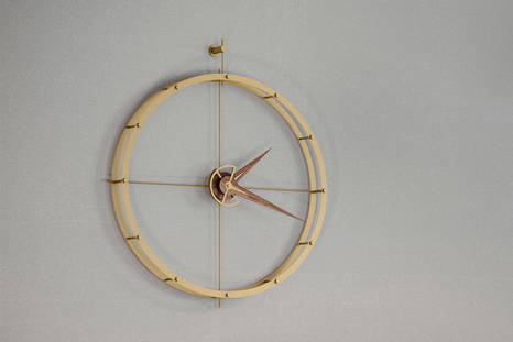 Doble O Premium Clock by Nomon