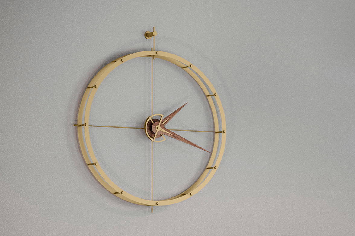 Doble O Premium Clock by Nomon Doble O Premium Clock by Nomon