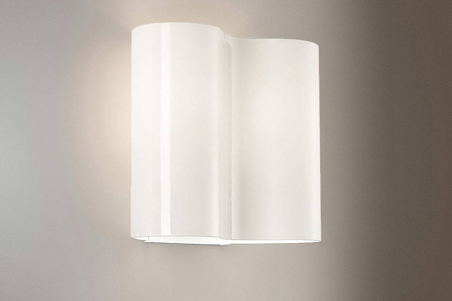 Double wall sconce by Foscarini