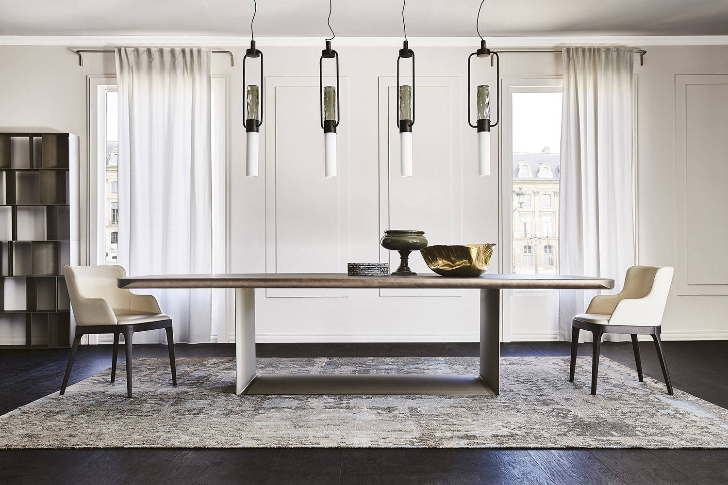 Dragon Keramik Premium Dining Table by Cattelan Italia | room