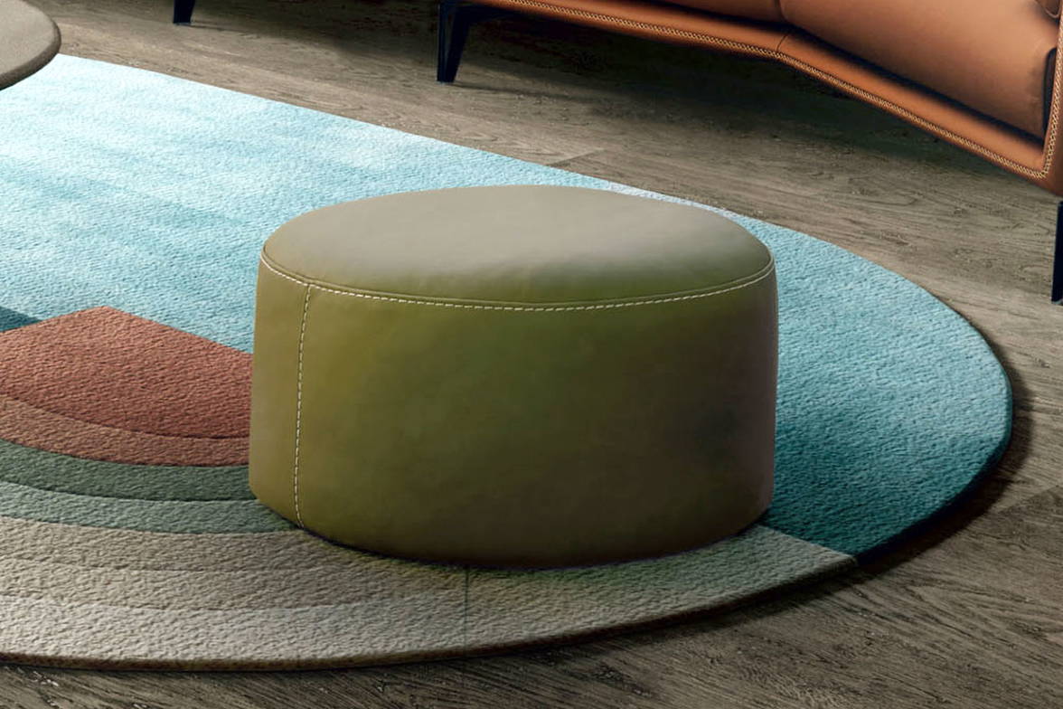 Balloon P74 ottoman by Gamma (One-tone upholstery) Balloon P74 ottoman by Gamma (One-tone upholstery)