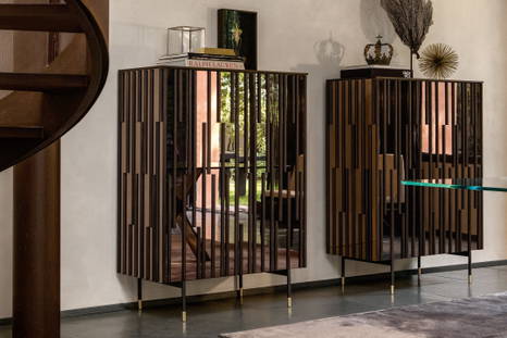 Drops cupboards by Tonin Casa side by side