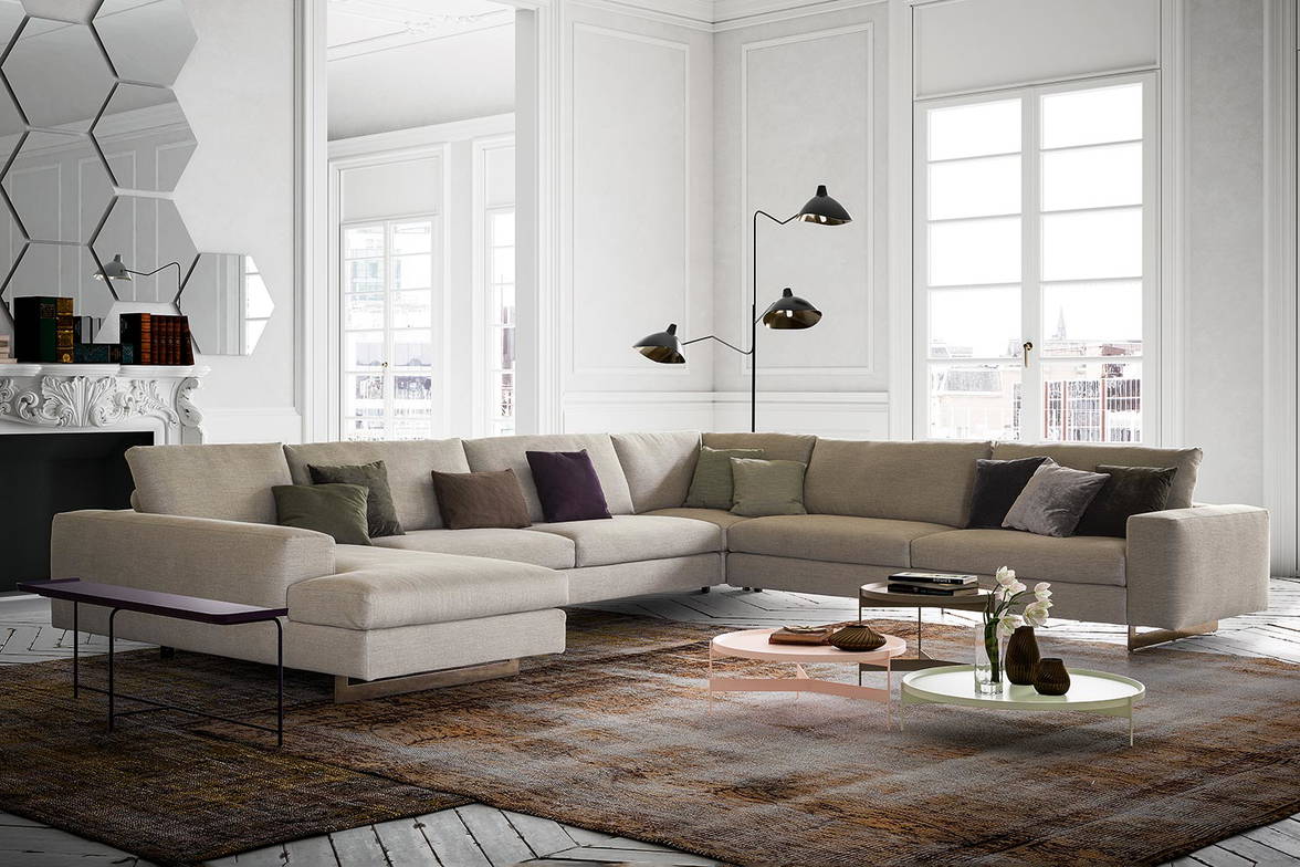 Duo J-Shape sectional sofa by Pianca Duo J-Shape sectional sofa by Pianca