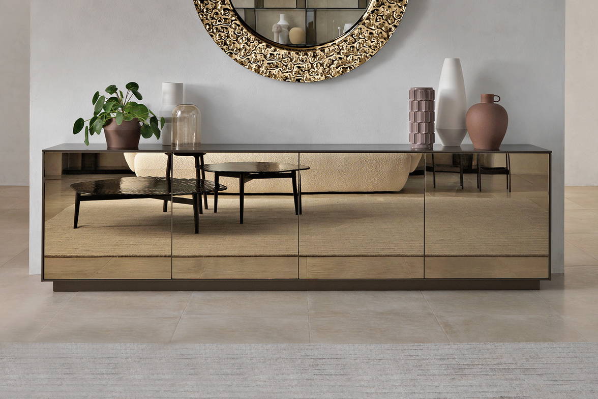 Echo flat sideboard by Fiam Italia Echo flat sideboard by Fiam Italia