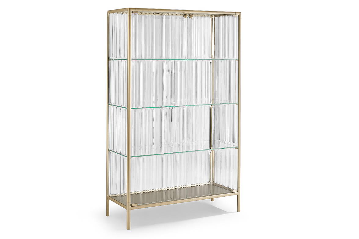 Echo line display cabinet champagne Echo line display cabinet champagne