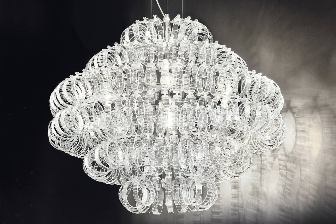 Ecos Chandelier from Vistosi Ecos Chandelier from Vistosi