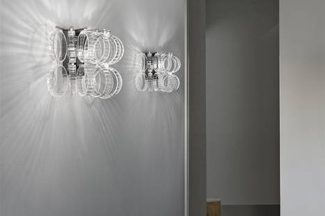 Ecos wall sconce in hallway 