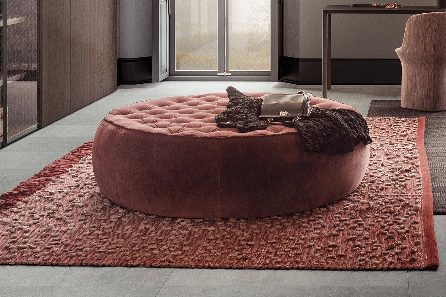 Eden Tufted Ottoman