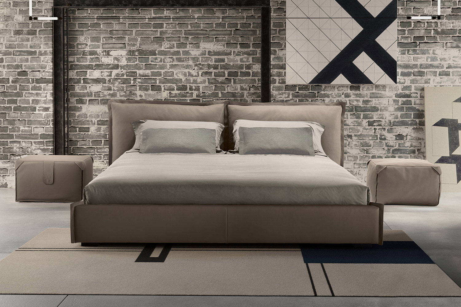 Edge Night bed front view