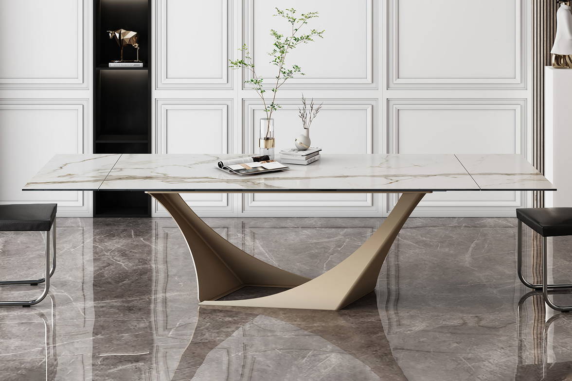 Efesto Extension Dining Table by Naos Efesto Extension Dining Table by Naos
