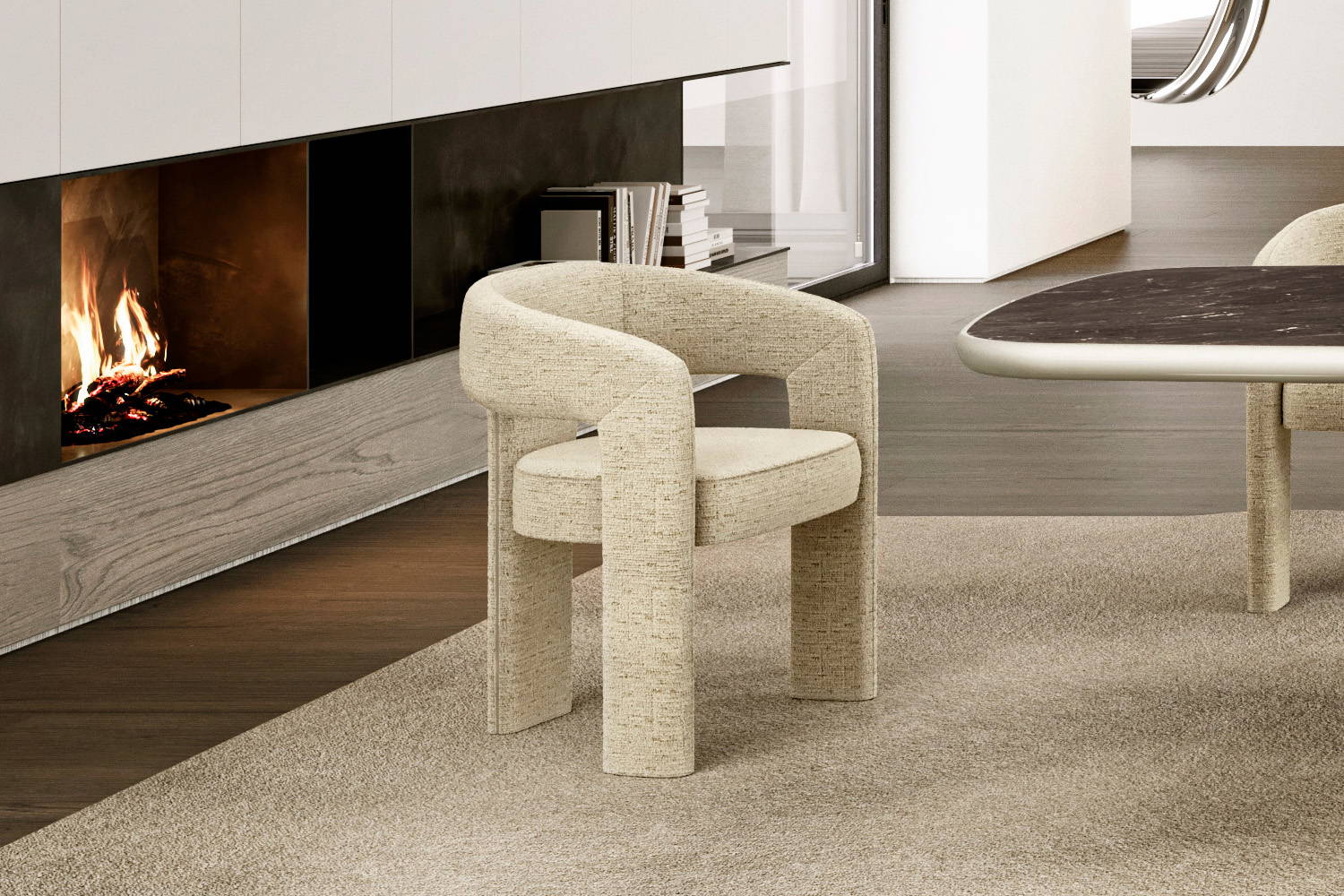 Egle dining chair by Eforma