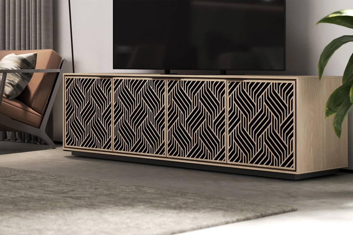 Elements 8703 Storage Cabinet, finished in washed oak Elements 8703 Storage Cabinet, finished in washed oak