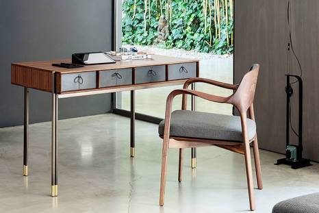 Eley desk with Ella chair by Porada