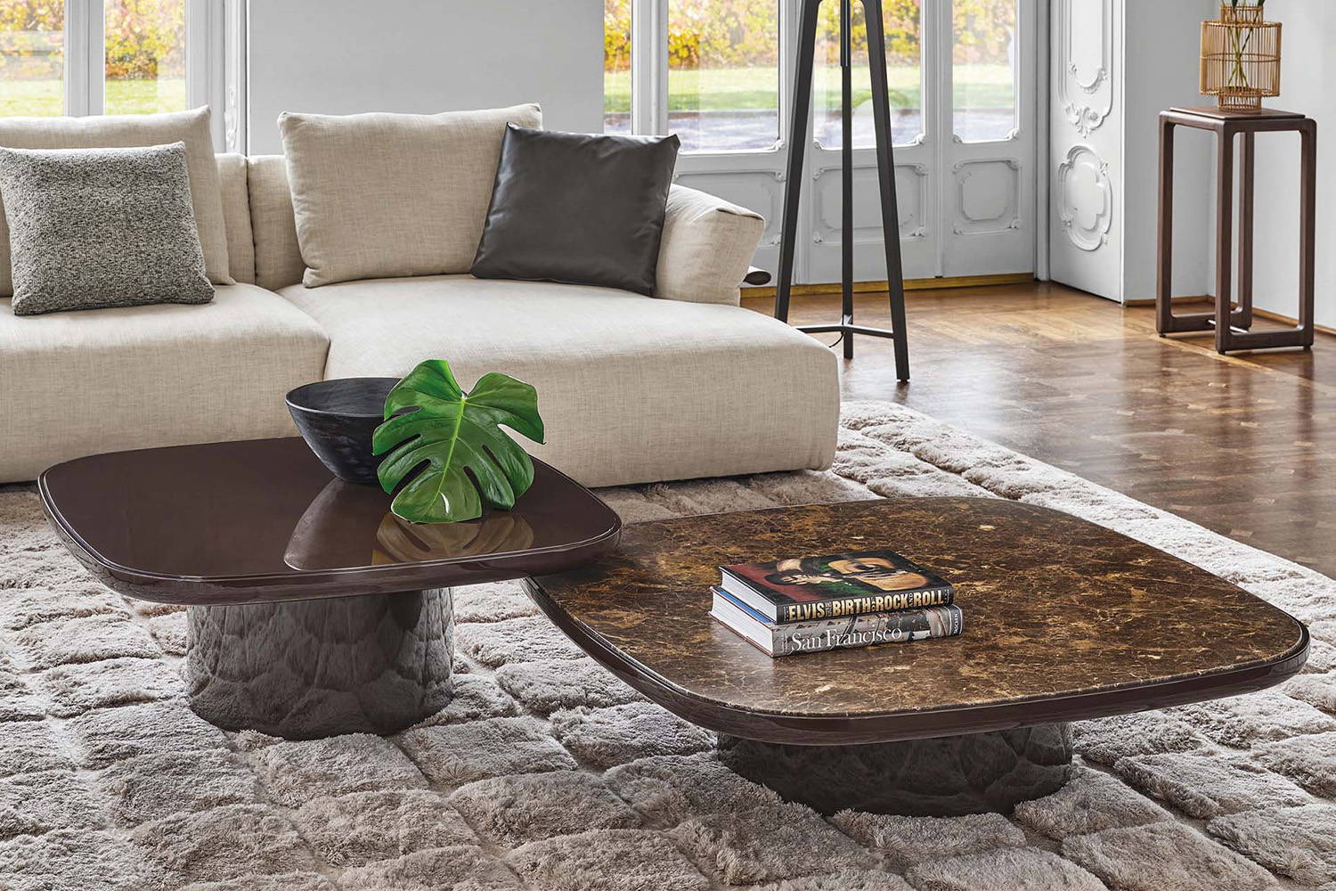 Enook Brillo Coffee Tables designed by Marconato & Zappa