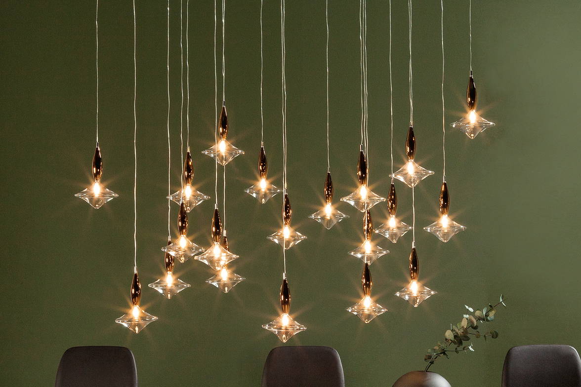 Etoile chandelier by Tonin Casa Etoile chandelier by Tonin Casa