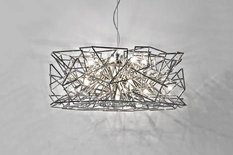Etoile suspension light by Terzani casts eye-catching shadow patterns around the room 