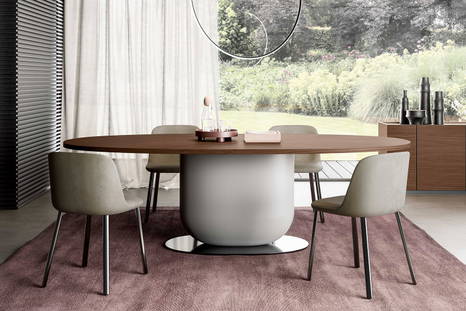 Ettore Oval Table by Calvi Brambilla for Pianca.