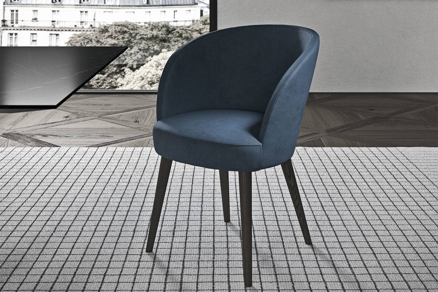 Evia armchair from Presotto