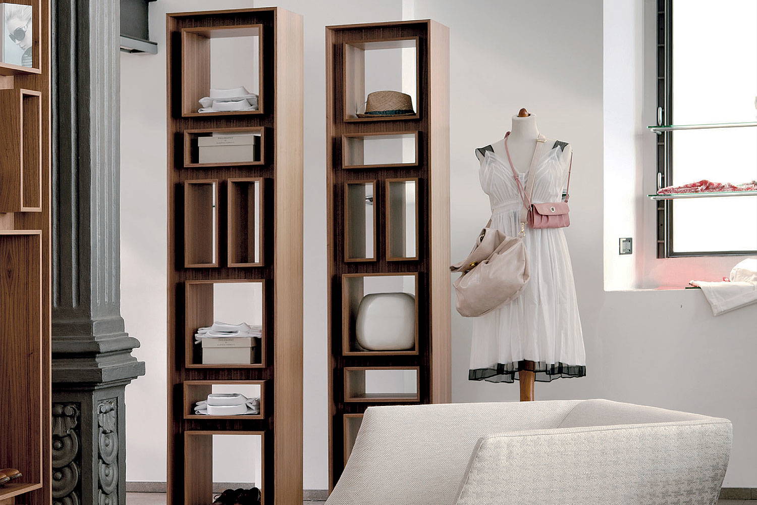 Fancy bookcases by Porada