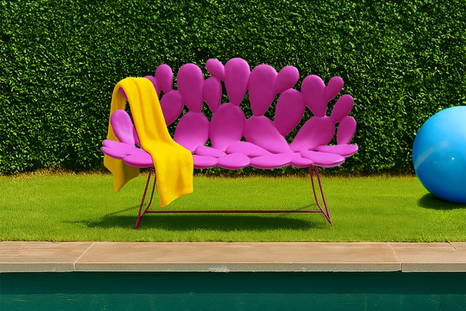 Filicudi Sofa, poolside