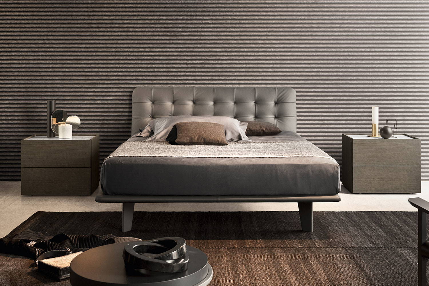 Filo Capitonne Bed