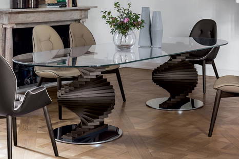 Firenze big dining table by Tonin Casa
