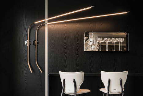 Fisherman wall sconces in textured titanium finish