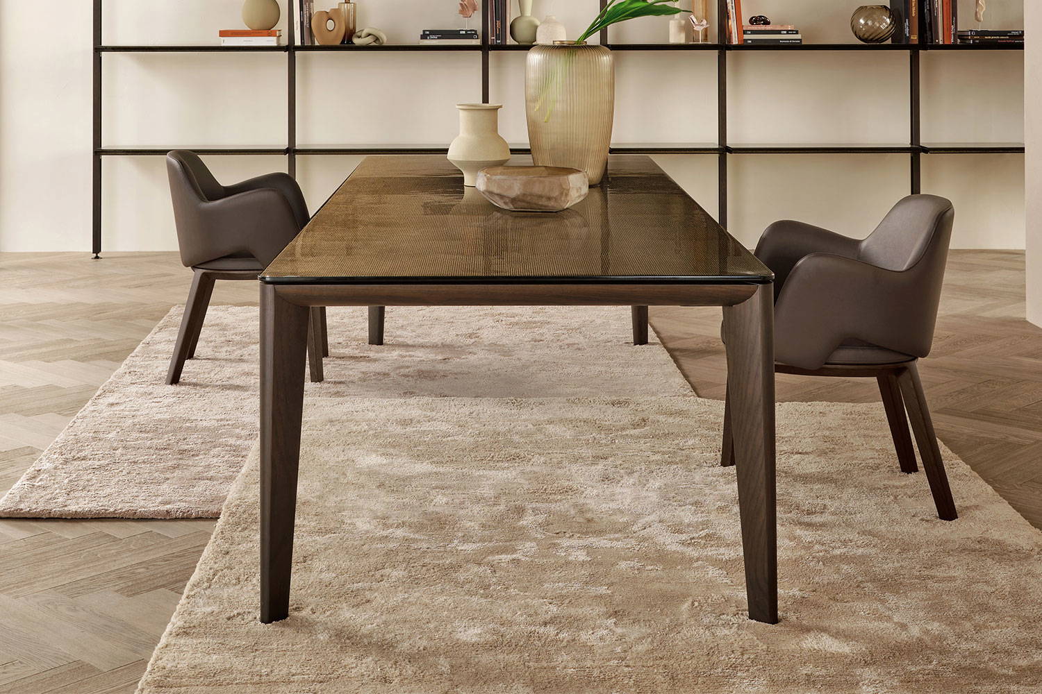 Flaminio Dining Table by Fiam Italia