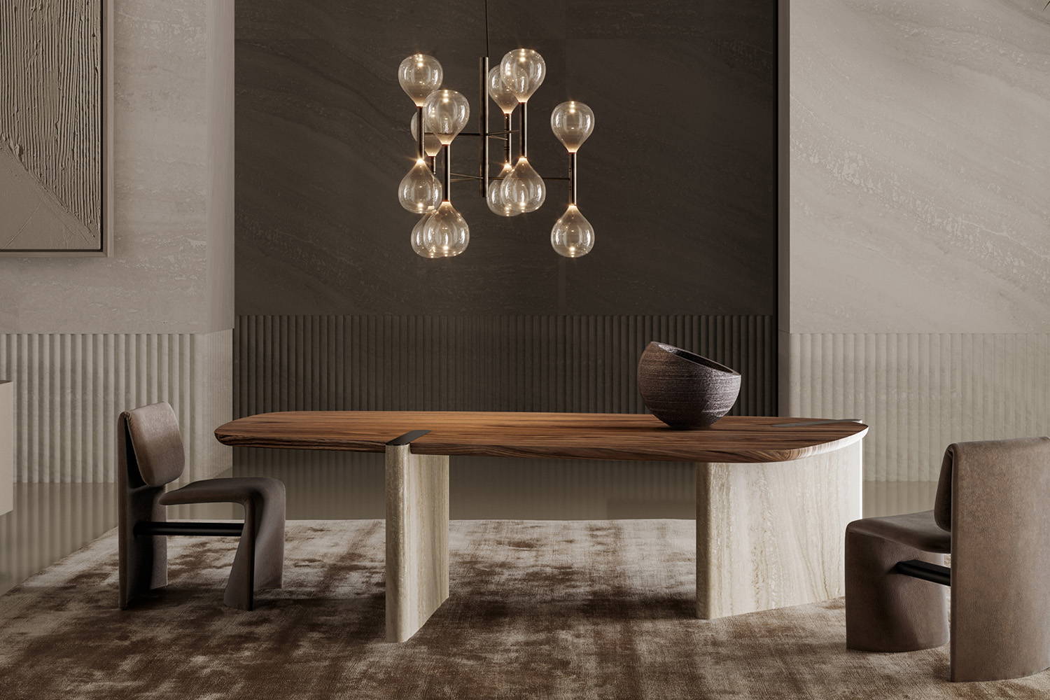 Flatiron Accent Base Dining Table