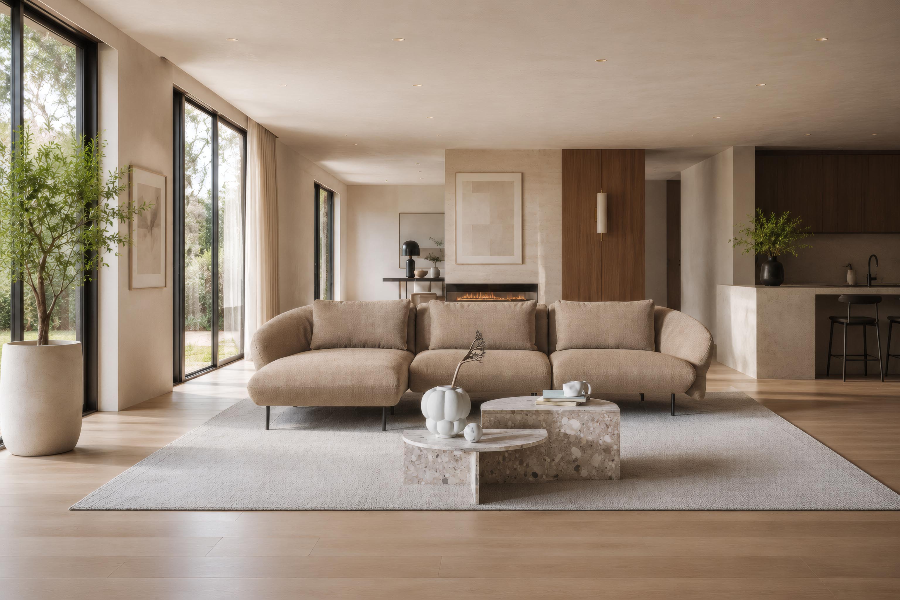 Fleur Sectional Sofa With Chaise