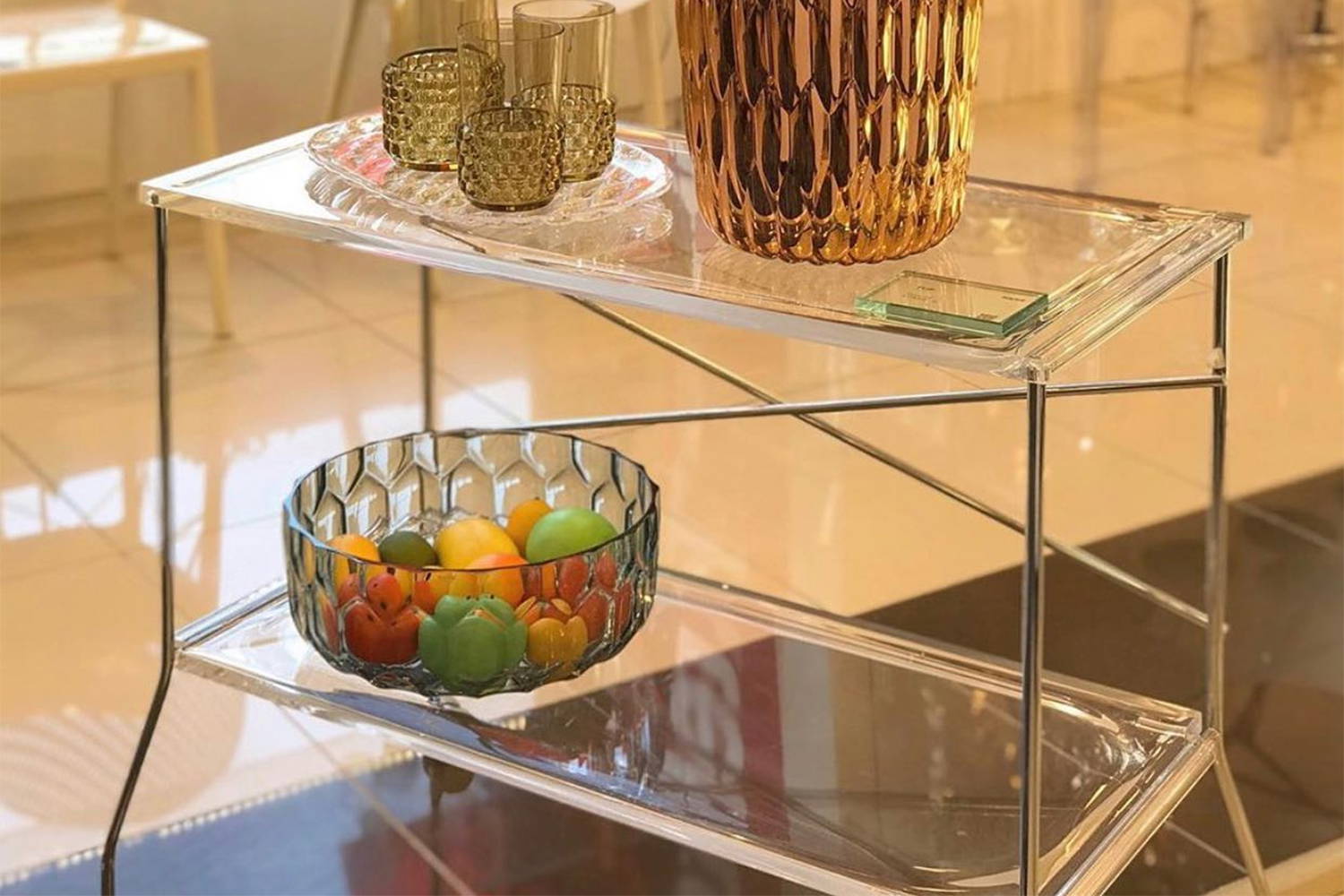 Flip Trolley with the Jelly Vase (top right)