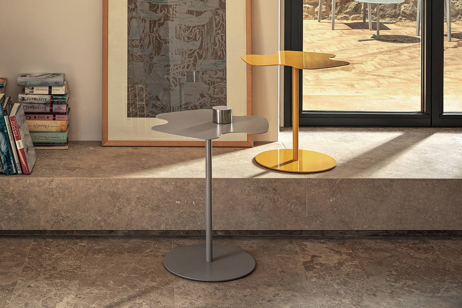 Flower end tables by Studio 28 for Bontempi Casa