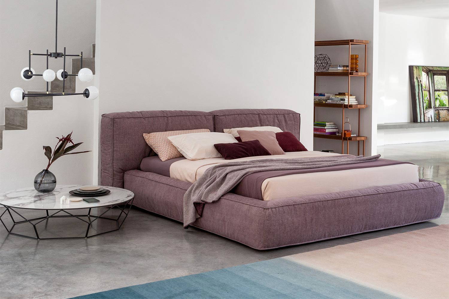 Fluff bed by Bonaldo