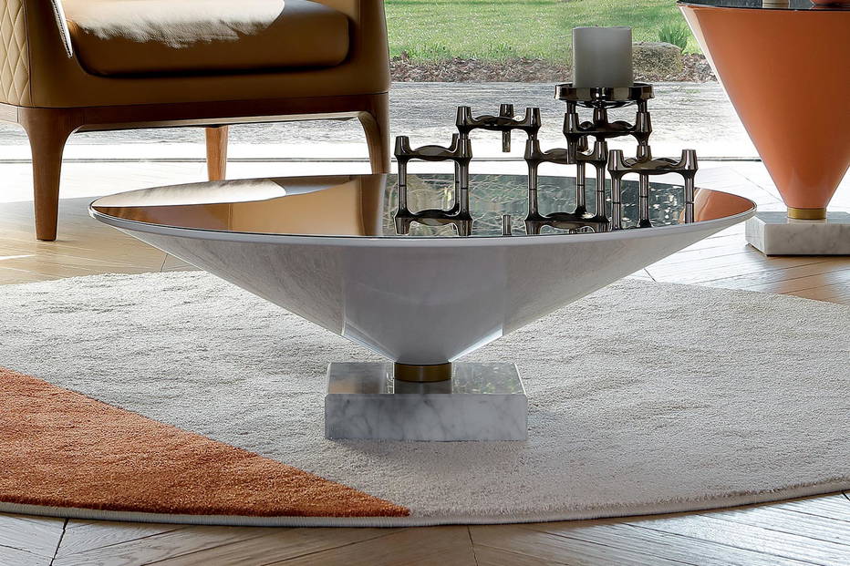 Flute coffee table by Tonin Casa
