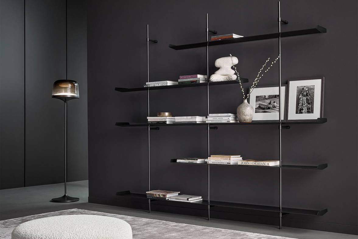 The Foil Combination 03 Bookcase by Maurizio and Silvia Varsi for Bonaldo. The Foil Combination 03 Bookcase by Maurizio and Silvia Varsi for Bonaldo.