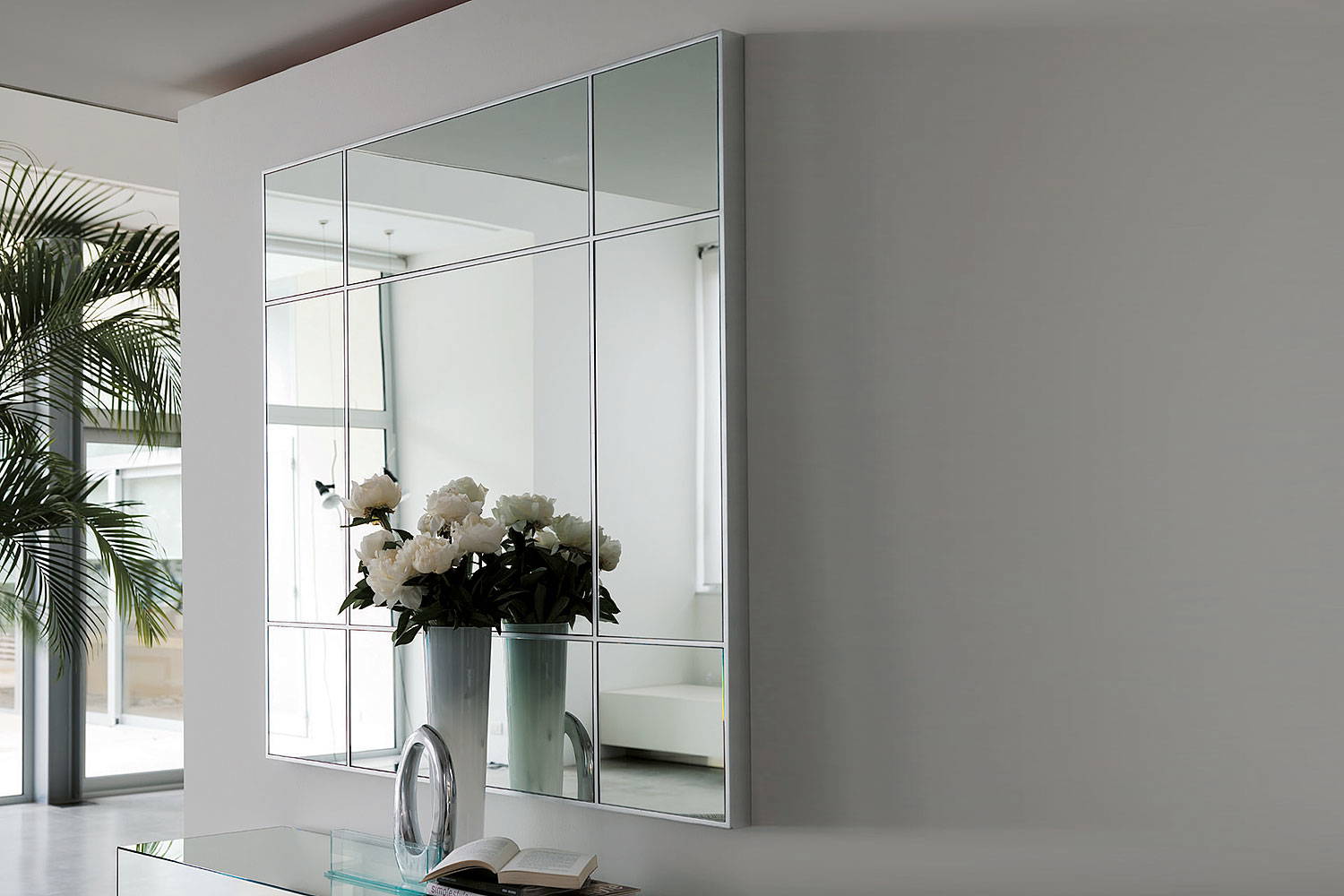 【美品】FOUR SEASONS QUADRATO MIRROR porada Four Seasons Square Mirror by Porada | room service 360°