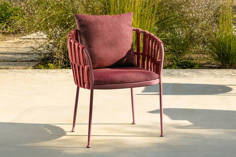Frame dining armchair by Talenti