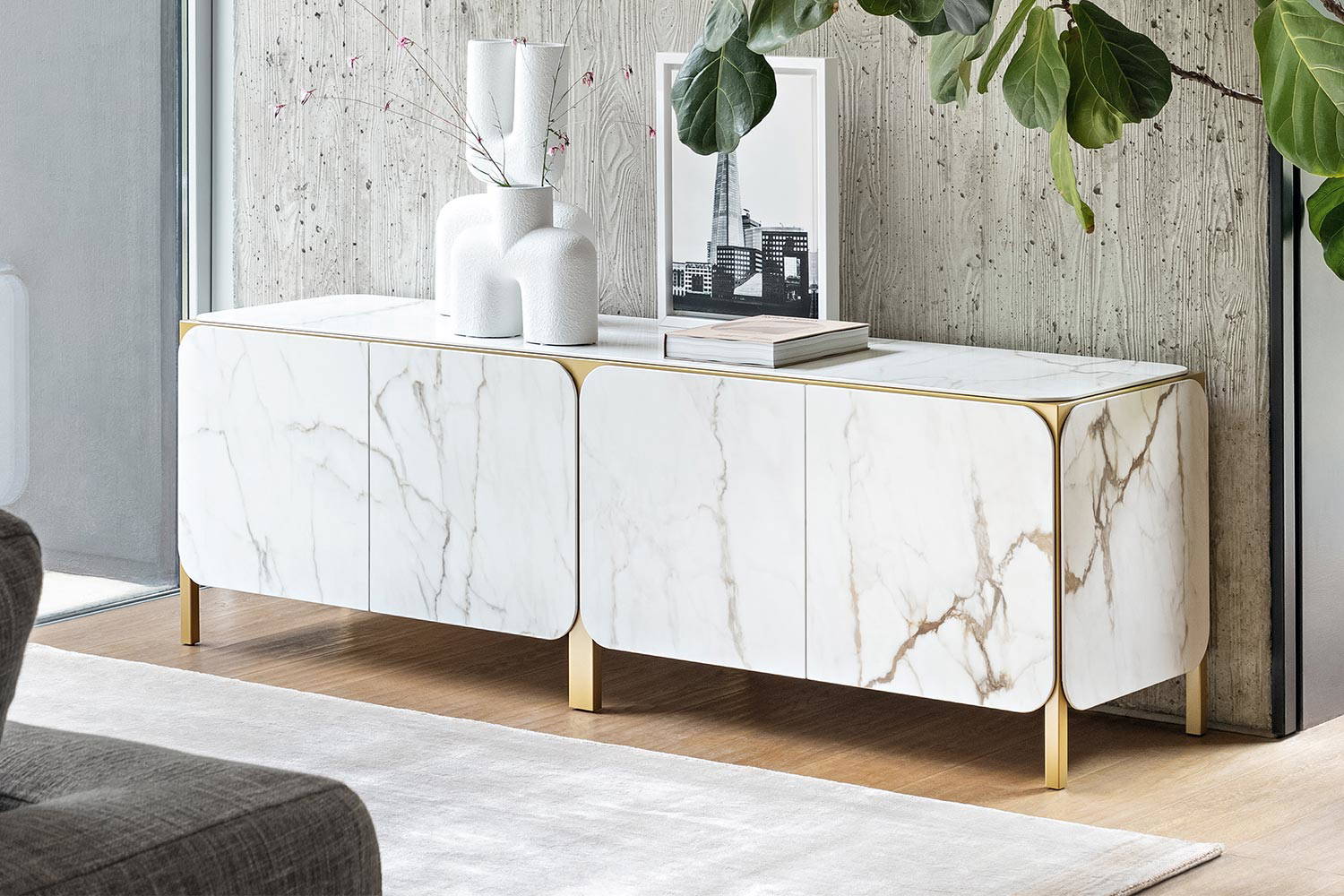 Frame K sideboard by Bonaldo
