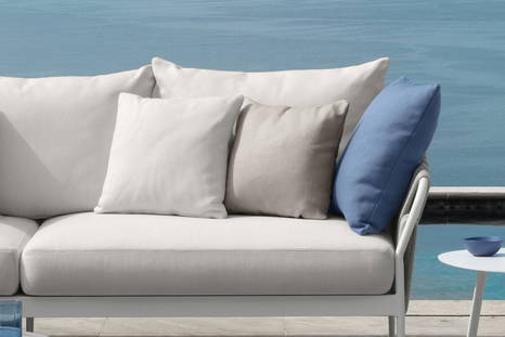 Frame pillow designed by Ludovica and Roberto Palomba for Talenti