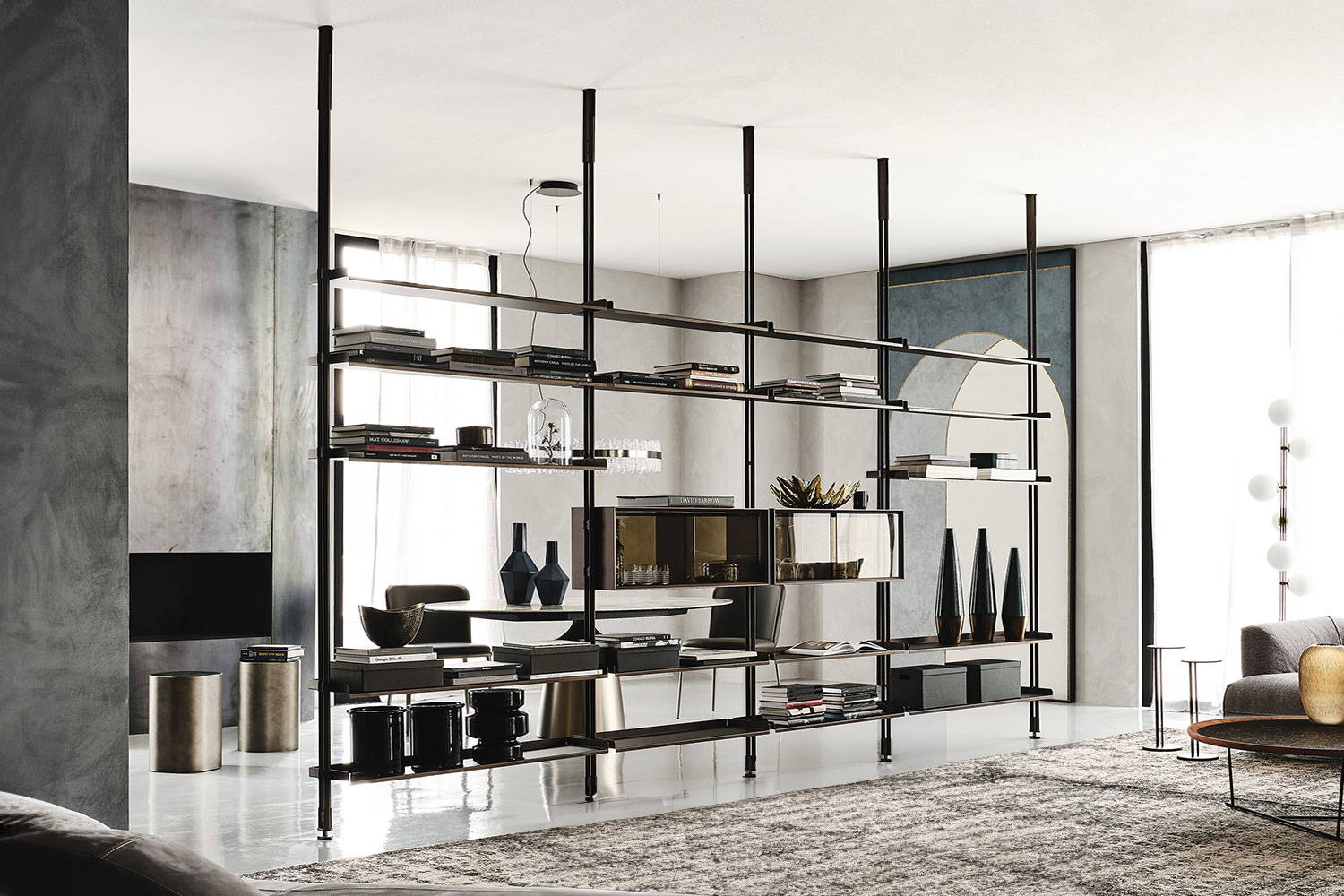 Freeway bookshelf composition B by Cattelan Italia