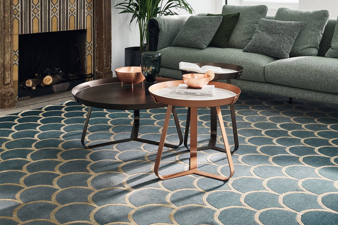 Frinfri coffee table with Frinfri end tables by Bonaldo Frinfri coffee table with Frinfri end tables by Bonaldo