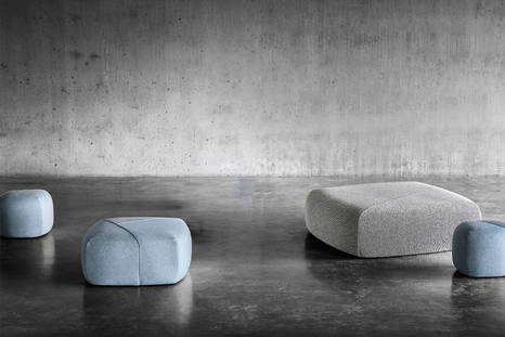Furoshiki Pouf designed by E-ggs Studio 